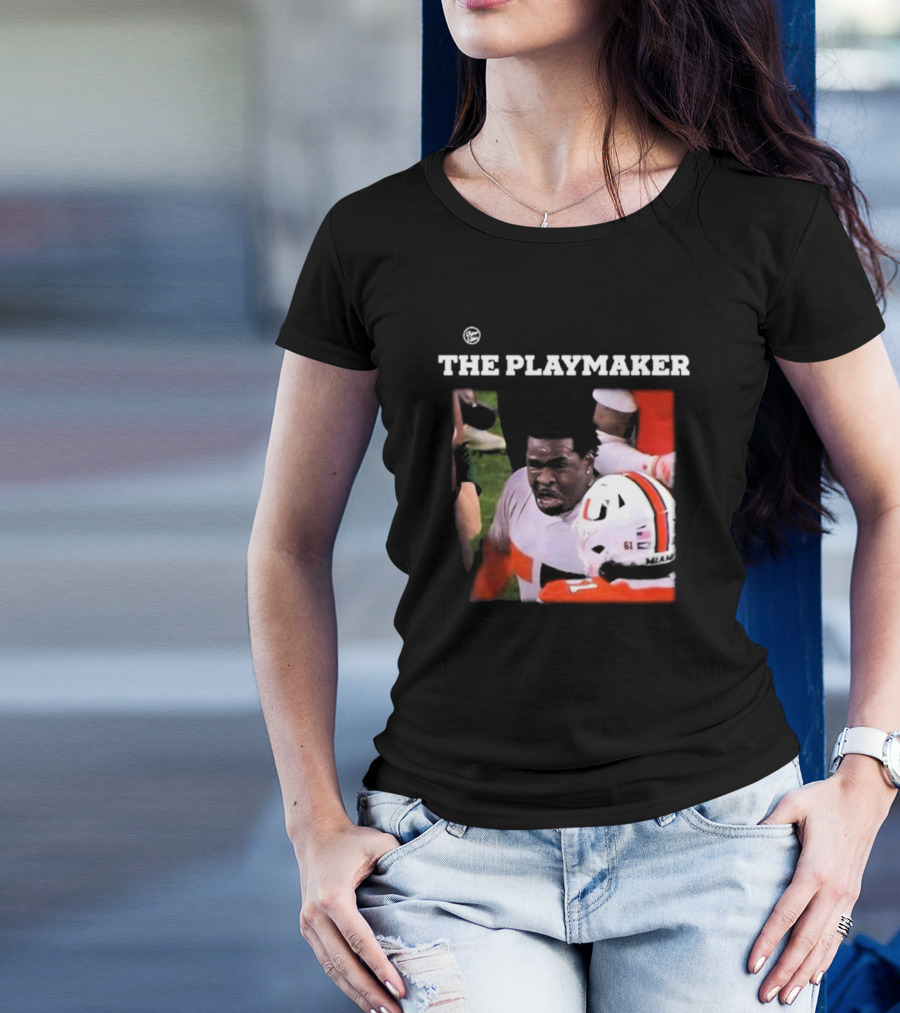 The Playmaker Michael Irvin Miami Hurricanes T-Shirt