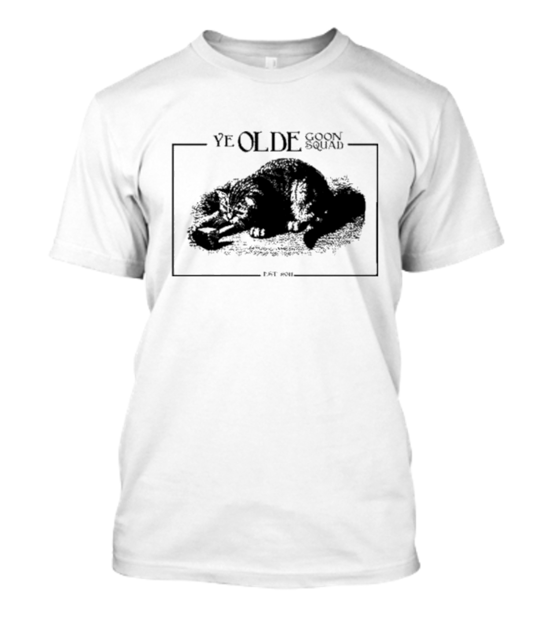 Ye Olde Goon Squad Est 2011 The Yogscast Cat T-Shirt