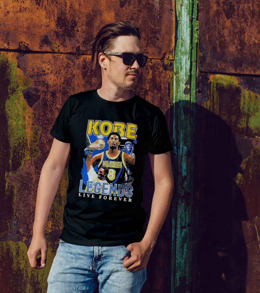 Kobe Los Angeles 8 Legends Live Forever T-Shirt