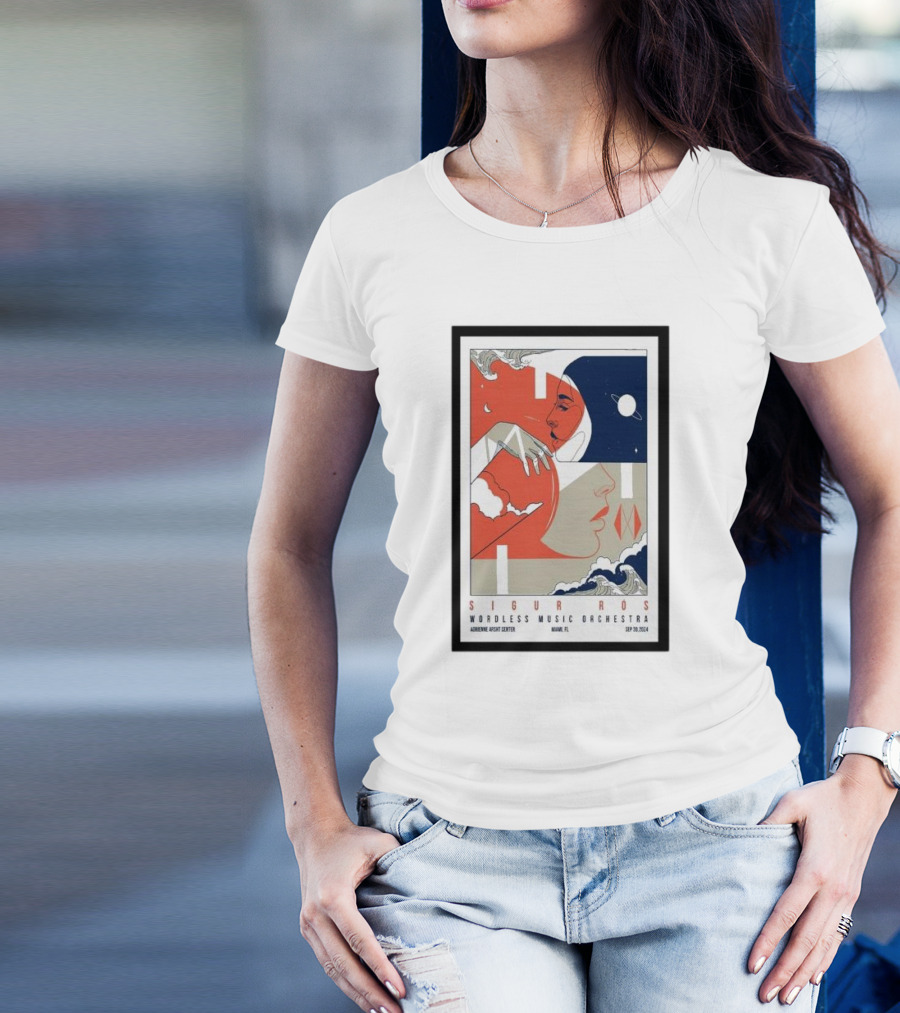 Sigur Ros Wordless Music Orchestra Adrienne Arsht Center Miami FL Sep 30 T-Shirt