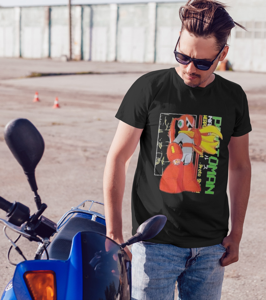 MegaMan Proto Man Robot Hero T-Shirt
