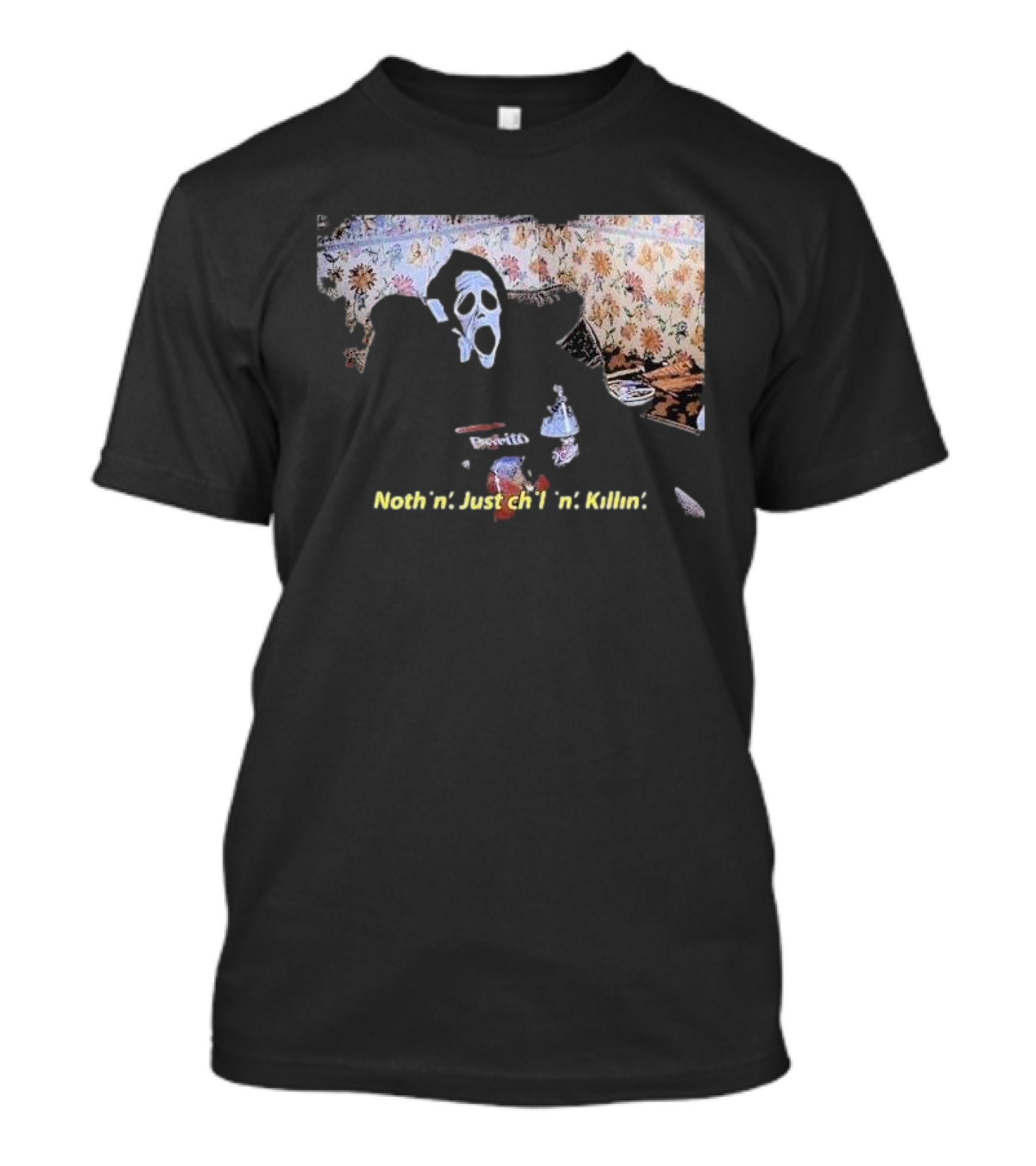 Spooktober Nothin’ Just Chillin’ Killin’ T-Shirt
