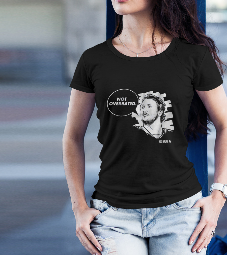 Josh Allen Not Overrated NFLPA T-Shirt