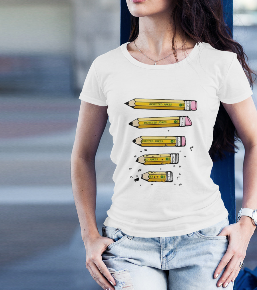 Rejected Jokes Pencil Series Ben Schwartz T-Shirt