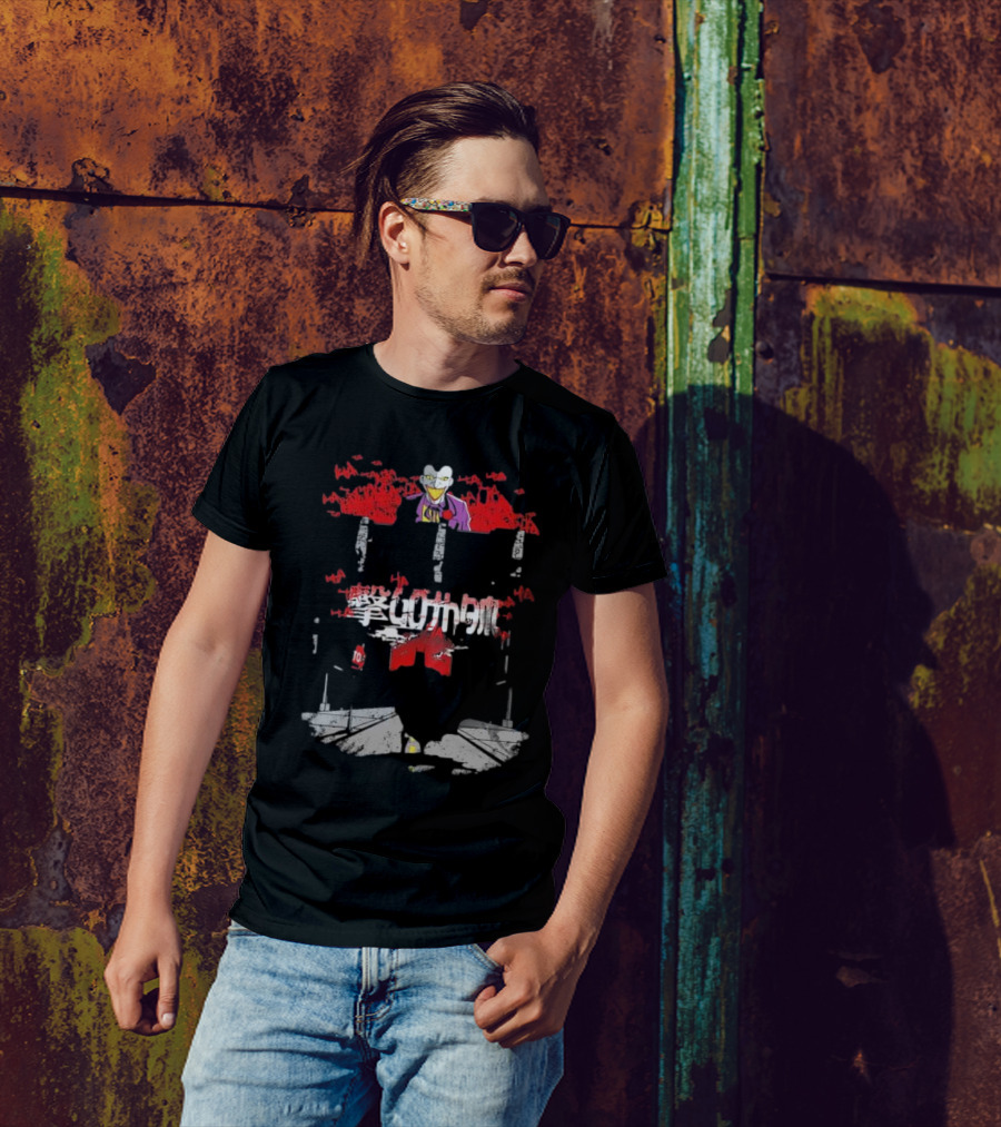 Attack On Gotham Batman Joker Ha Ha Symbolism T-Shirt