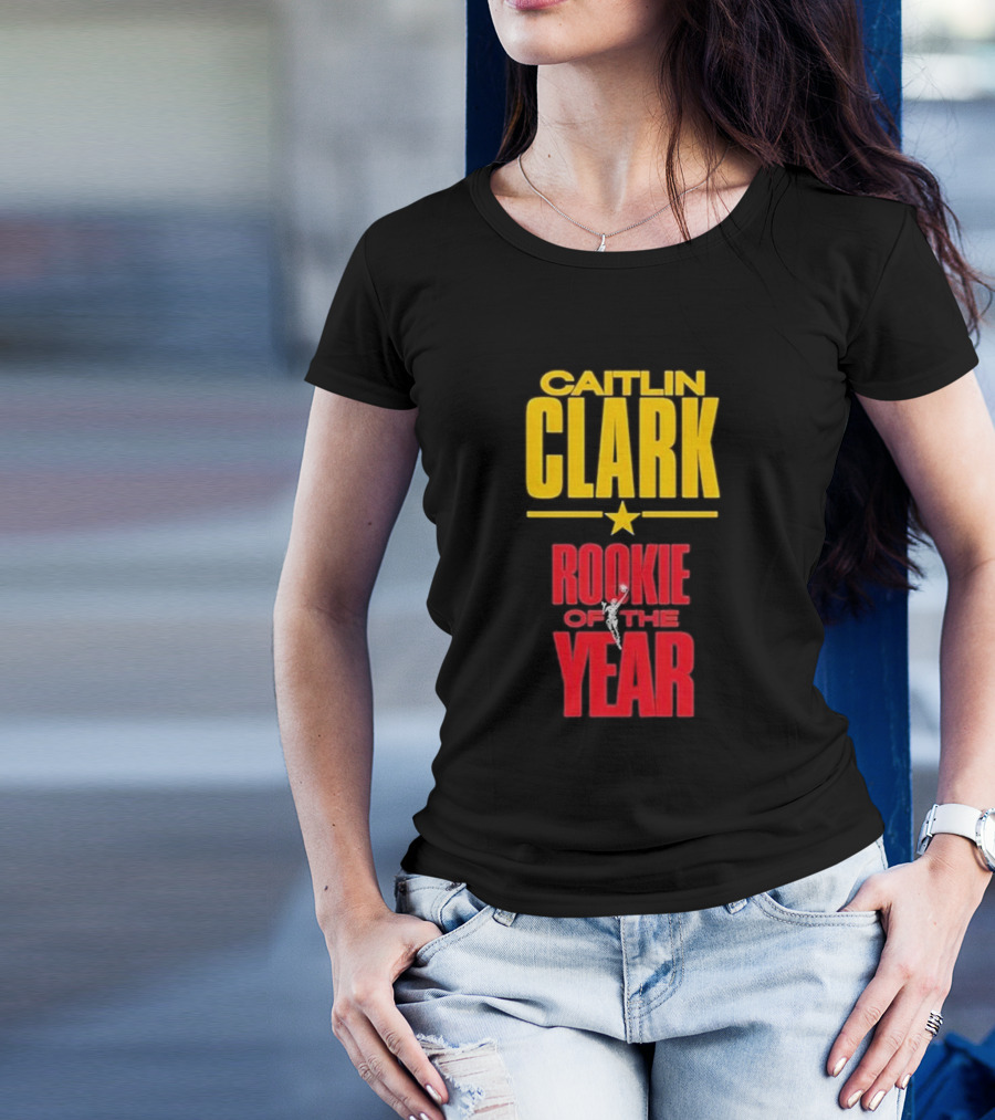 Caitlin Clark Rookie Of The Year Star Athletic Achievement 24 T-Shirt