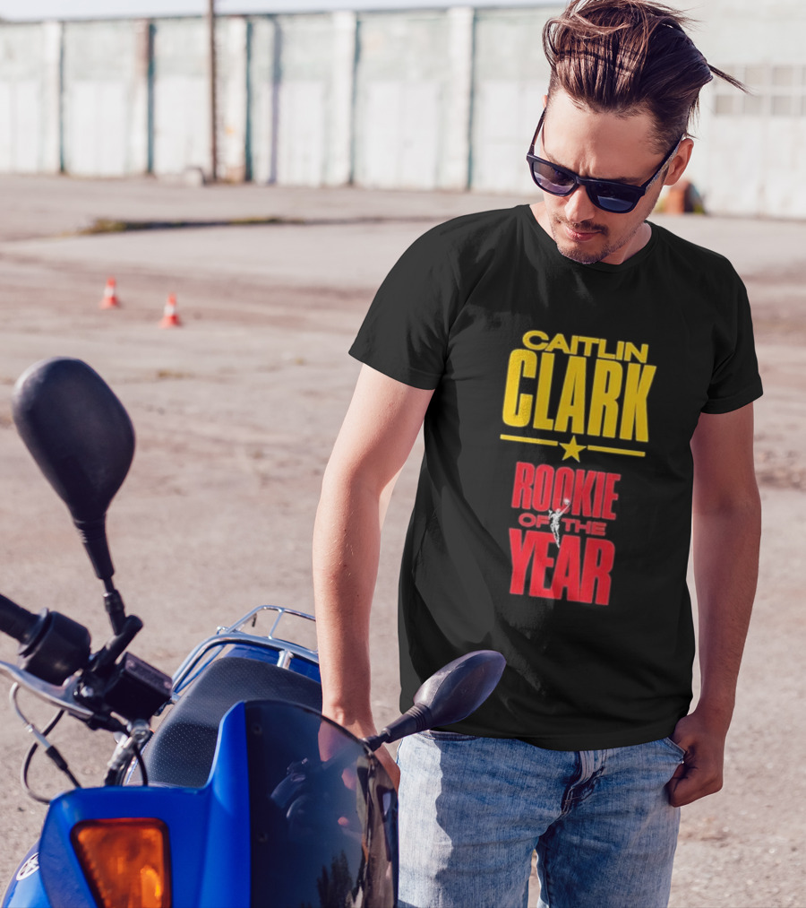 Caitlin Clark Rookie Of The Year Star Athletic Achievement 24 T-Shirt