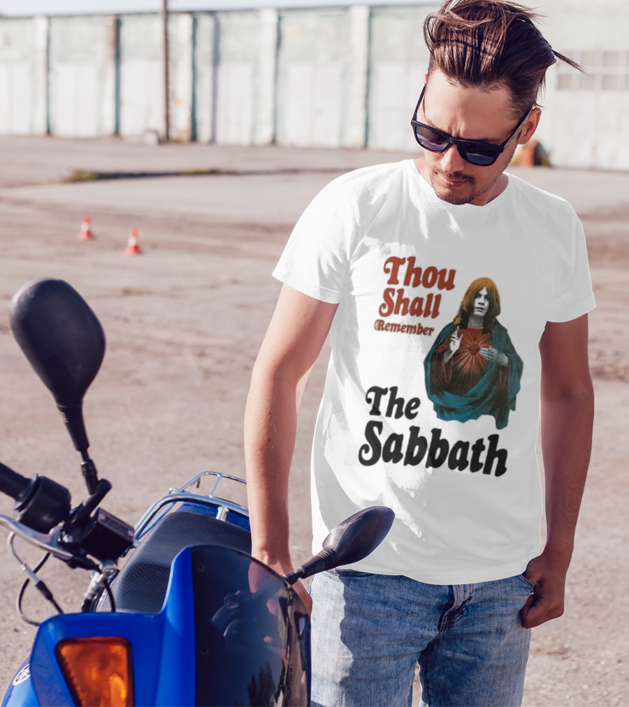 Thou Shall Remember The Sabbath Black Sabbath T-Shirt