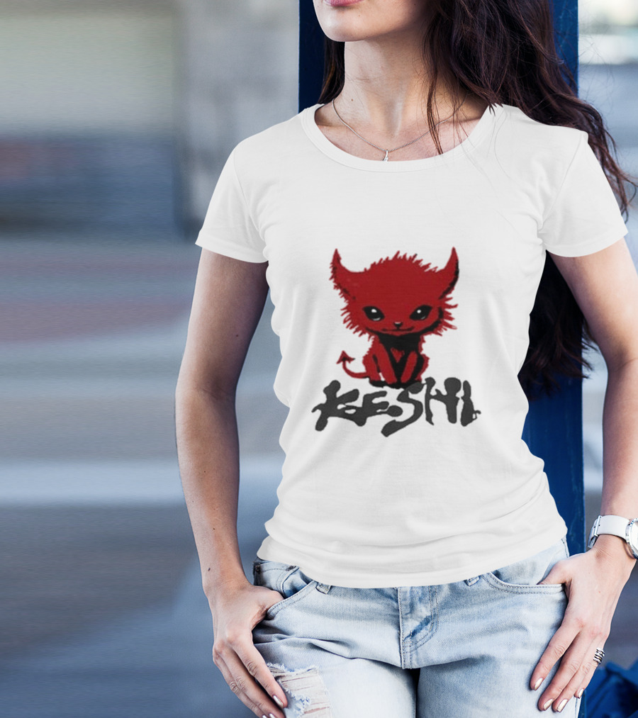 Keshi Red Devil Monster Character T-Shirt