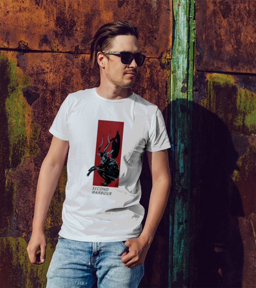 Second Harbour Gazelle And Bird T-Shirt