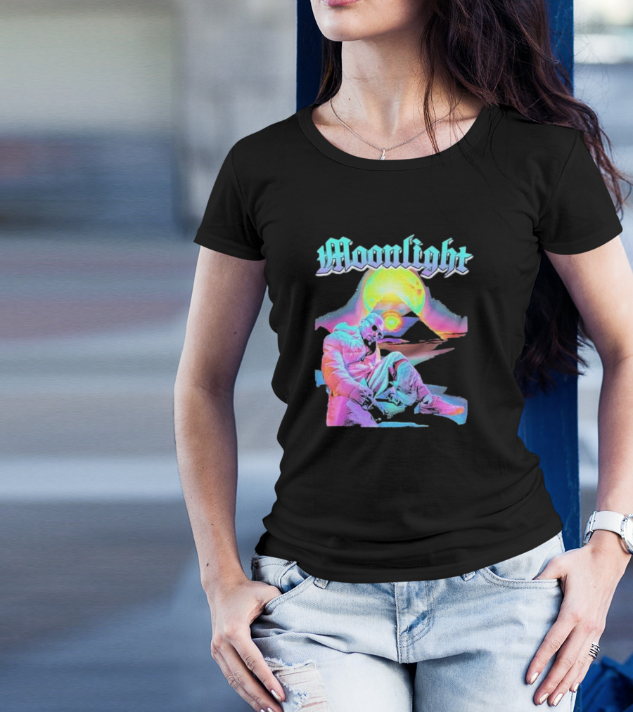 Moonlight Neon Vibes With Chris Brown T-Shirt
