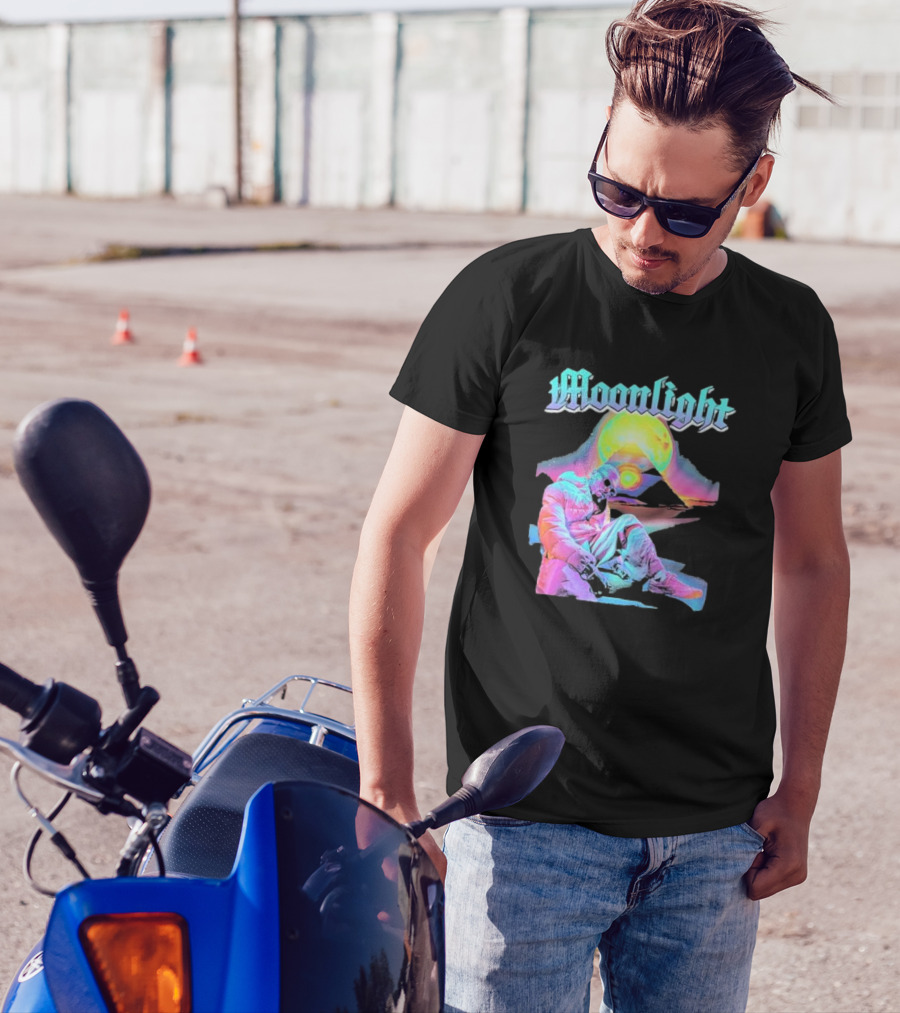 Moonlight Neon Vibes With Chris Brown T-Shirt