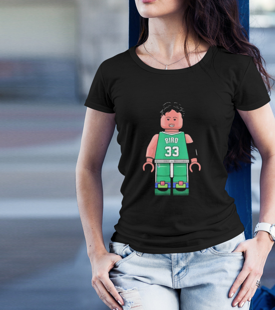 Larry Bird Lego Christmas 33 Basketball Player T-Shirt