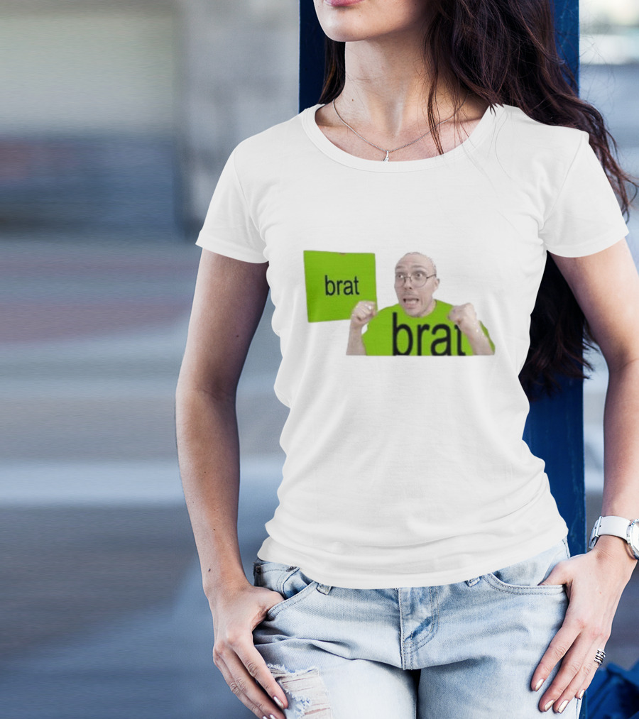 Anthony Fantano Brat Meme Green Brat Brat Reaction T-Shirt