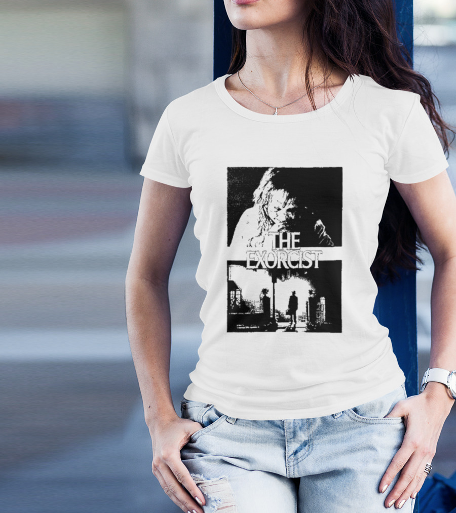 The San Antonio Sharpist The Exorcist Mashup T-Shirt