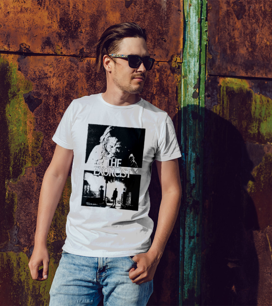 The San Antonio Sharpist The Exorcist Mashup T-Shirt