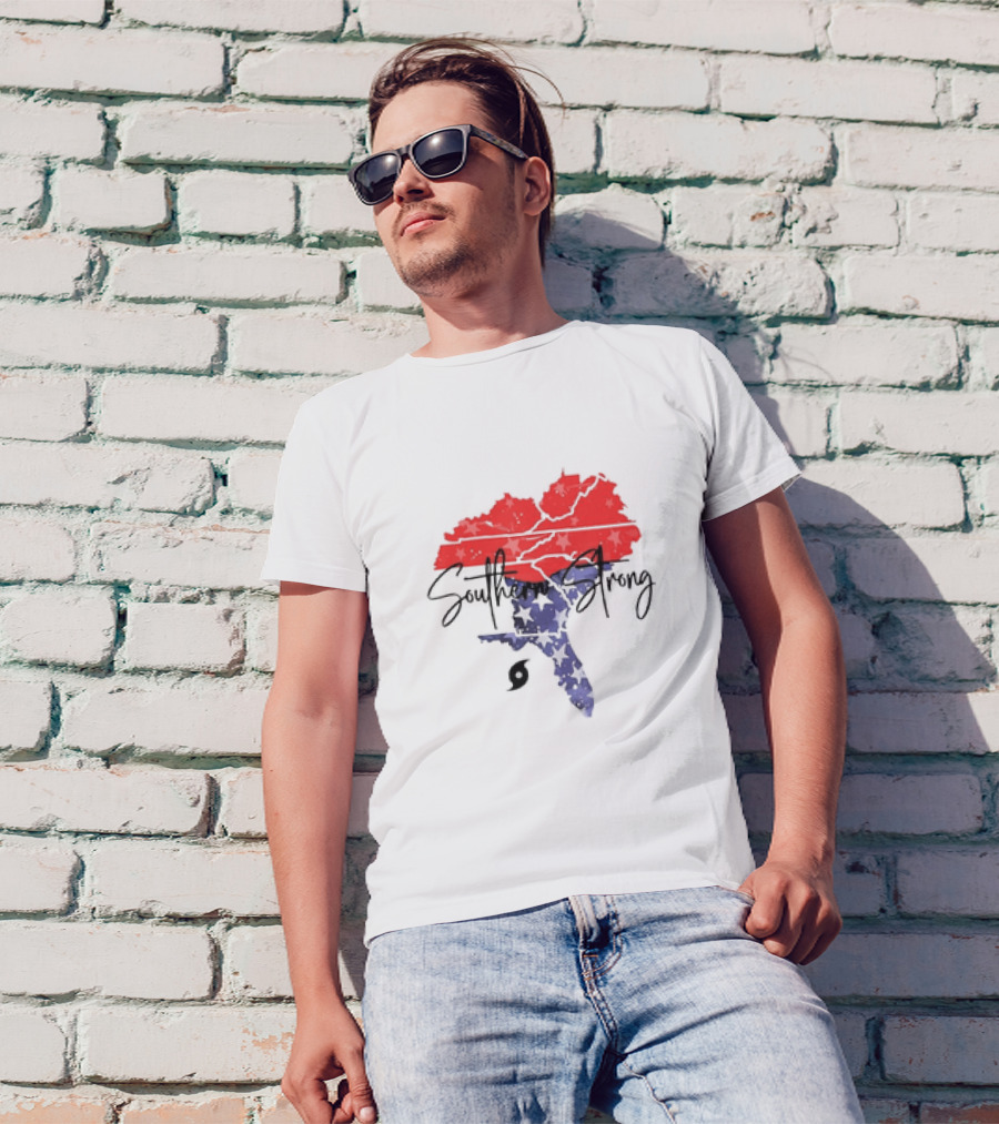 Southern Strong Hurricane Helene Disaster Relief T-Shirt