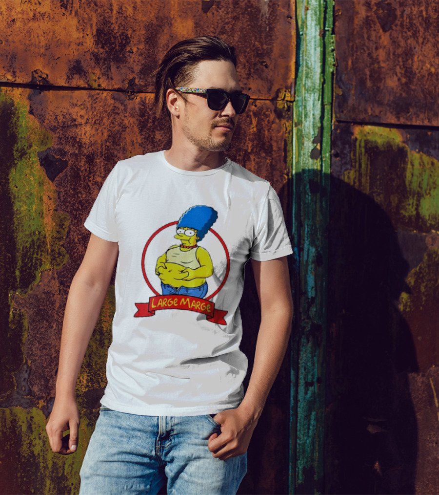 Large Marge Simpsons Cartoon Meme T-Shirt