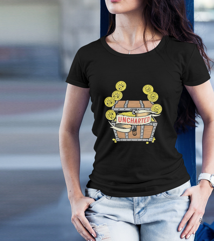 Uncharted Treasure Chest Less Than Jake Coins T-Shirt