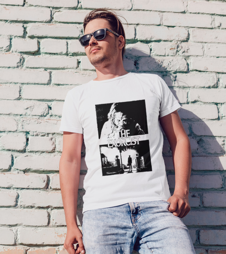 San Antonio Sharpist Horror Crossover The Exorcist T-Shirt