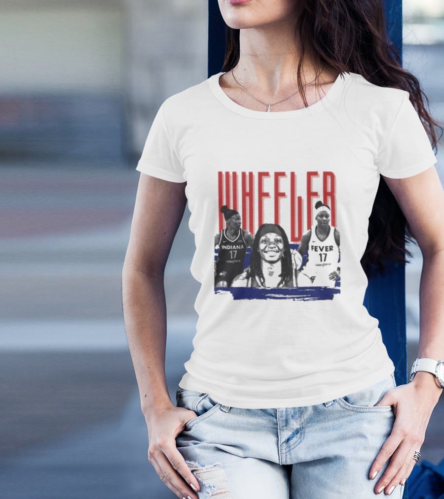 Wheeler Indiana Fever 17 Salesforce T-Shirt