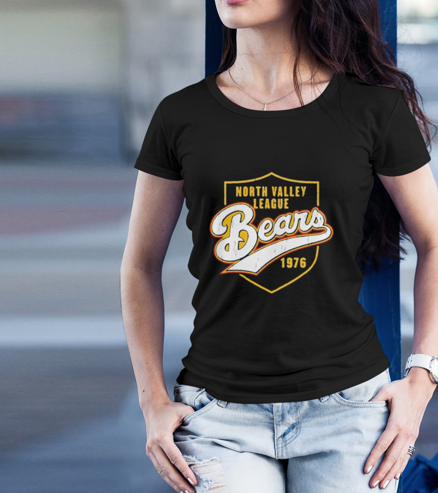 North Valley League Bears 1976 T-Shirt