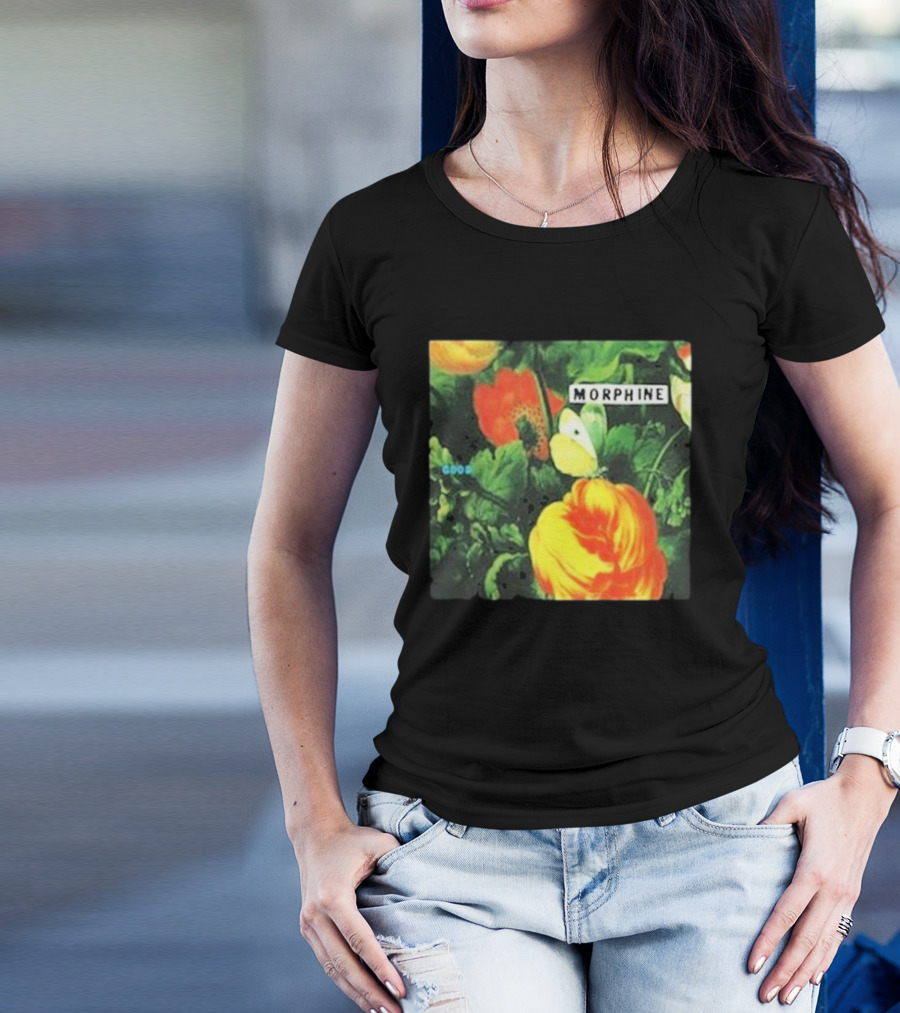 Morphine Good Floral Butterfly Garden T-Shirt