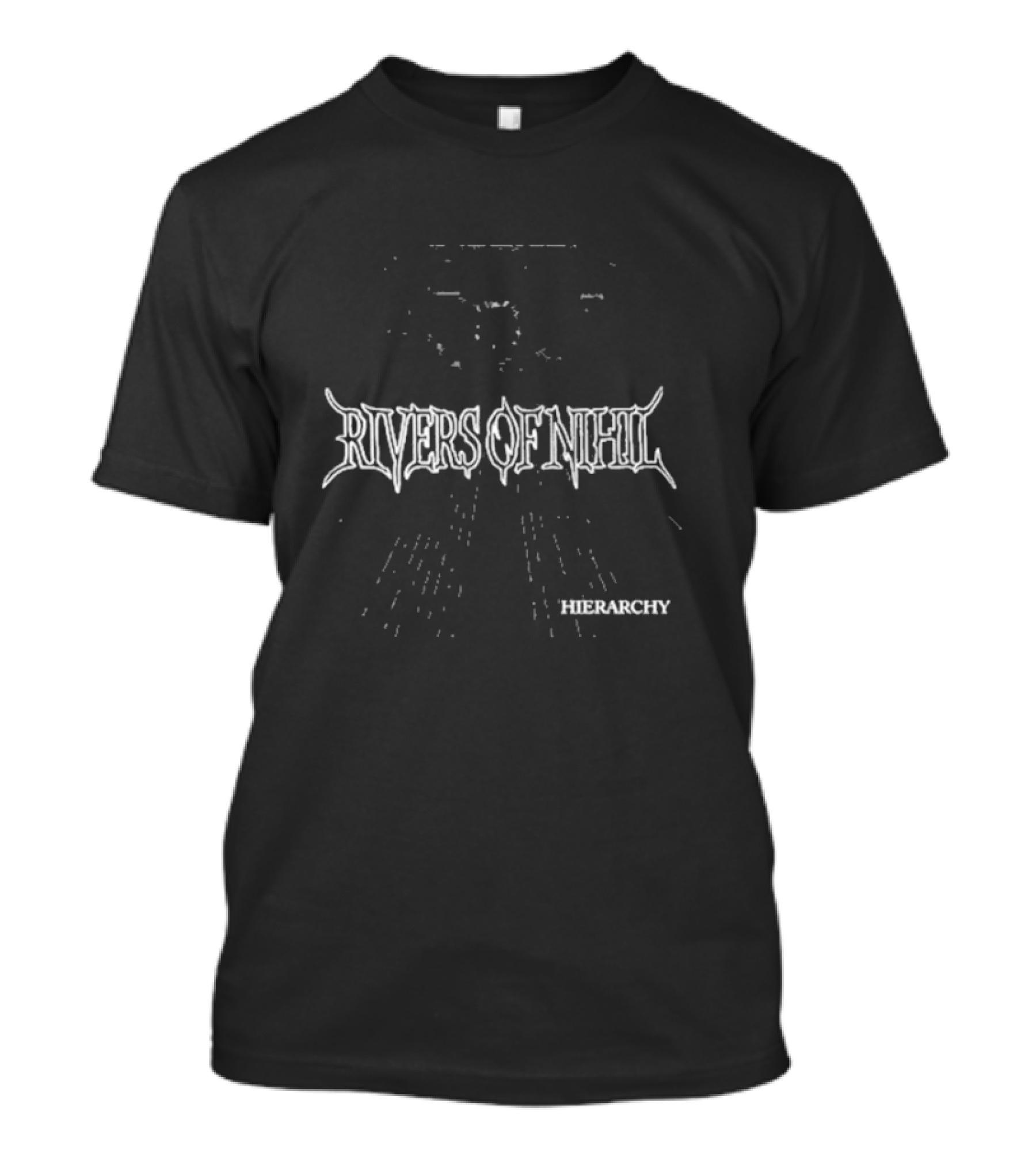 Rivers Of Nihil Hierarchy Monochrome Text T-Shirt