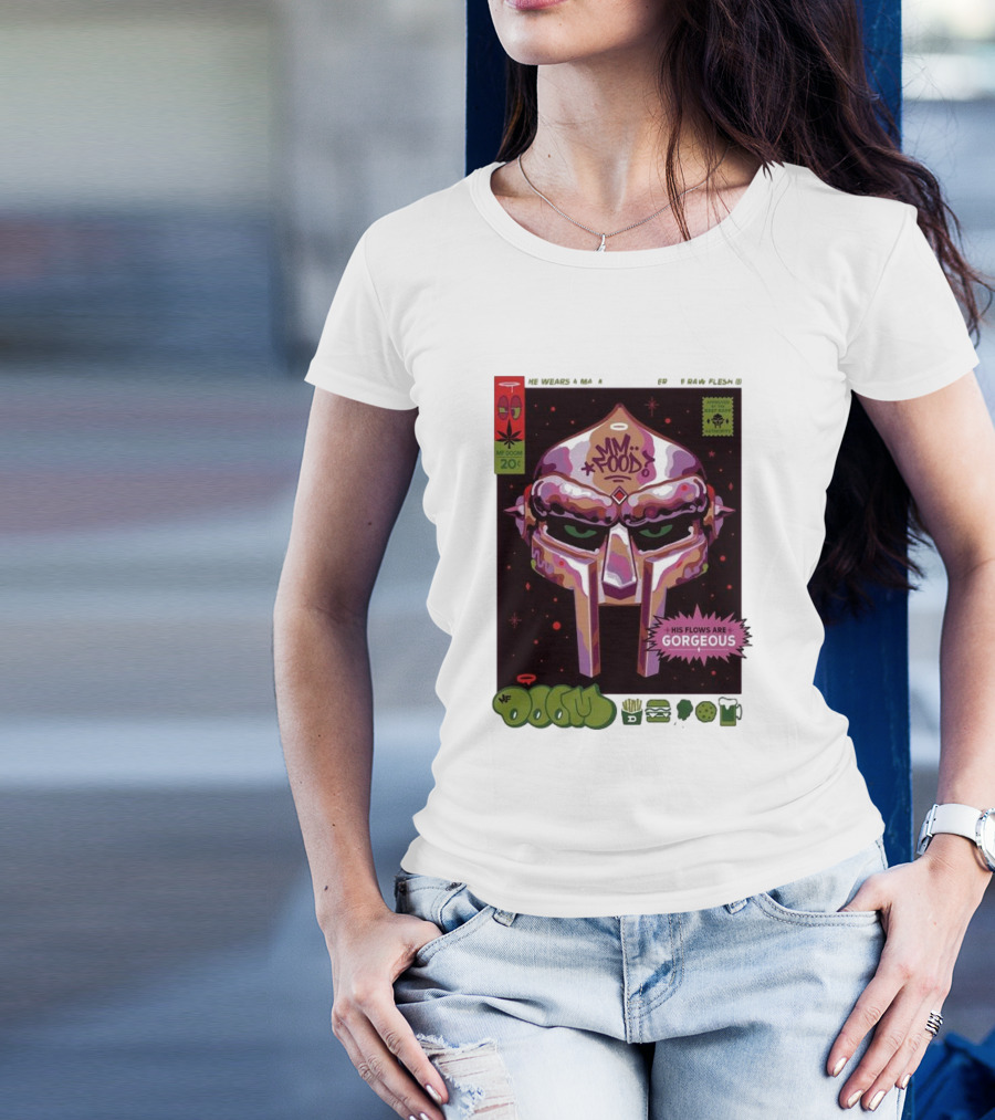 Mm..Food MF Doom Mask His Flows Are Gorgeous T-Shirt