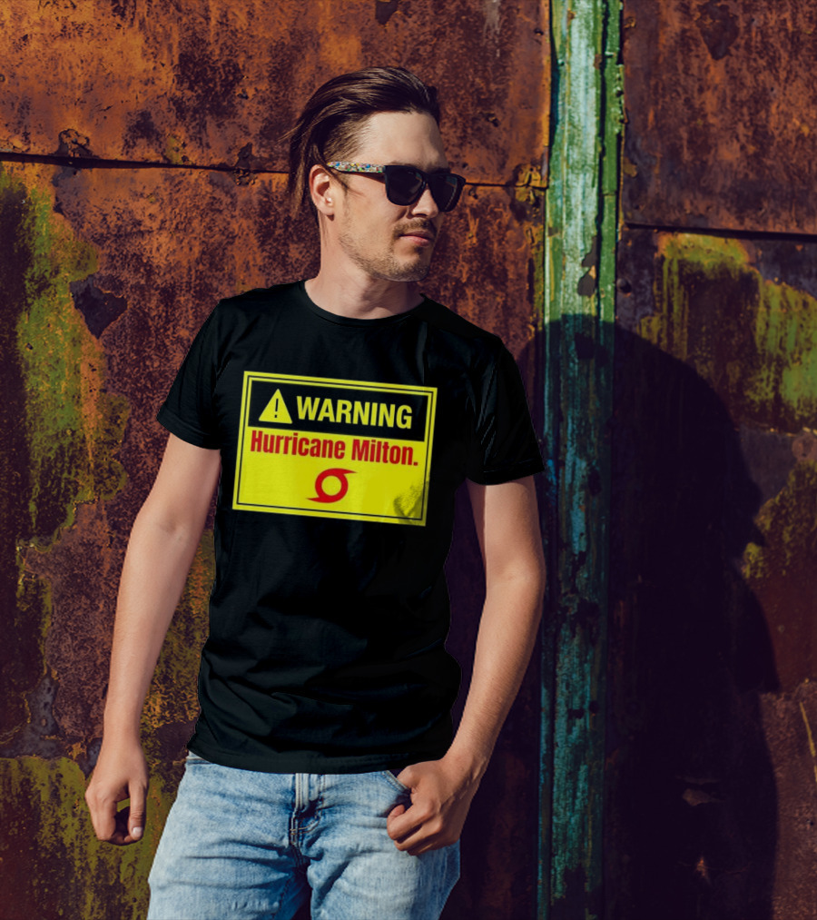 WARNING Hurricane Milton T-Shirt