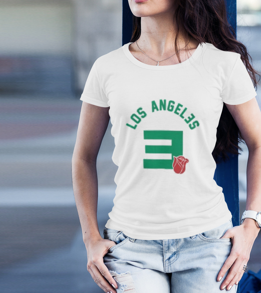 Los Angeles Eminem Rosebowl Logo Event T-Shirt