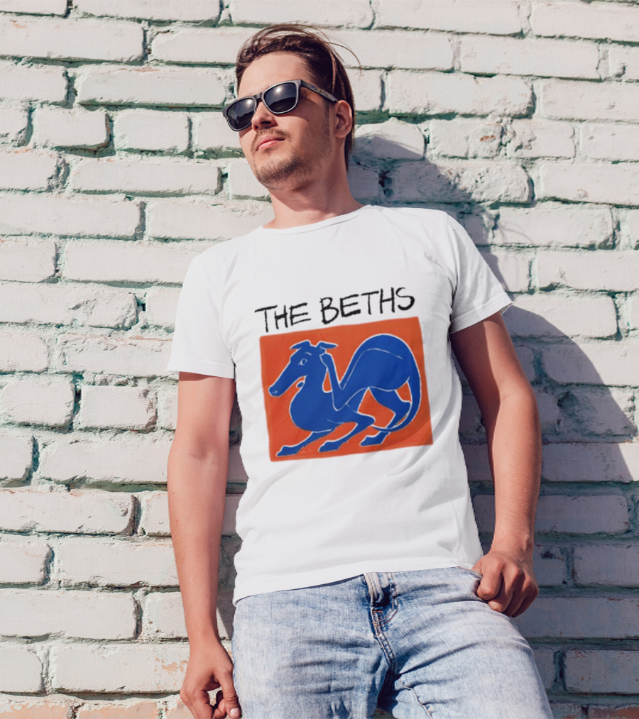 The Beths Blue Dog T-Shirt