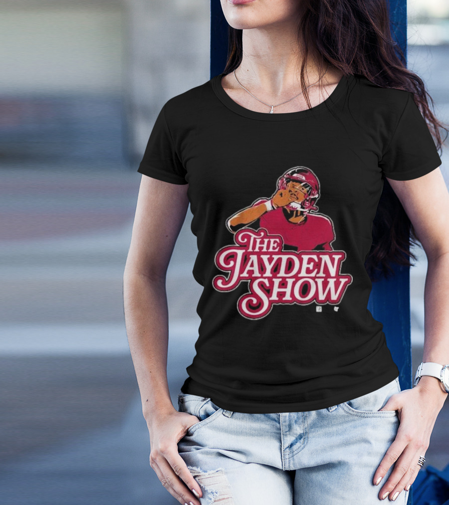 The Jayden Show Jayden Daniels Football Player T-Shirt