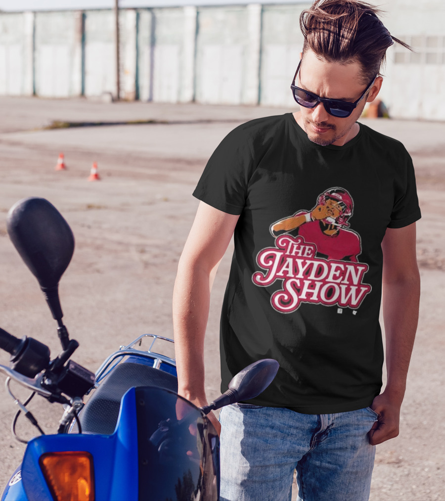 The Jayden Show Jayden Daniels Football Player T-Shirt