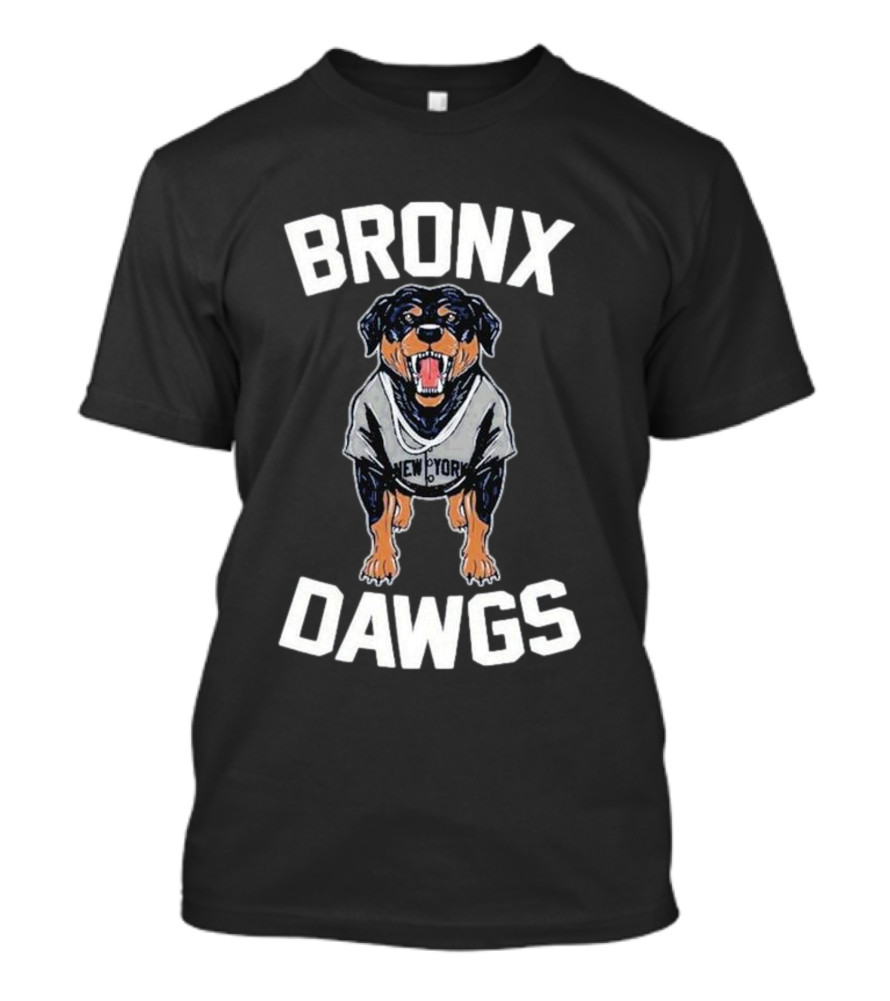 Bronx Dawgs New York Yankees Bulldog T-Shirt