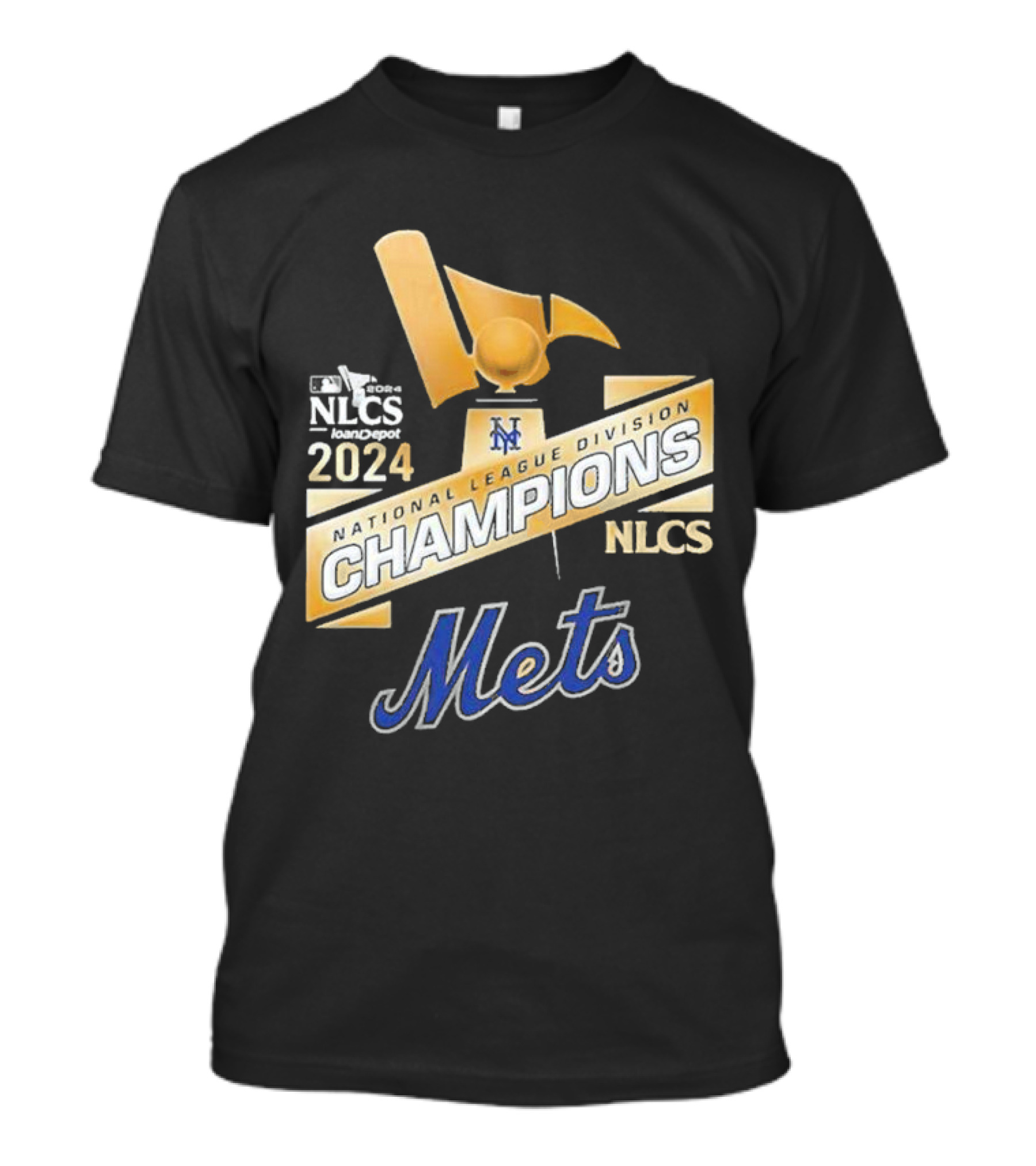 New York Mets 2024 NLCS National League Division Champions T-Shirt