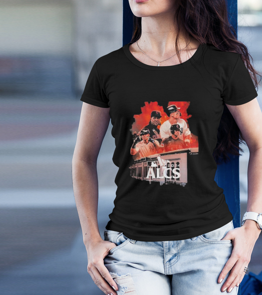 New York Yankees Cleveland Guardians ALCS T-Shirt
