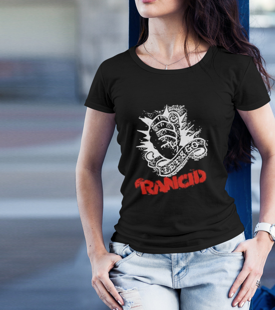 Rancid Let's Go Fist Exploding T-Shirt