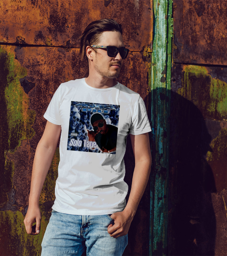 Project Pat Solo Tape Album Cover Skulls T-Shirt