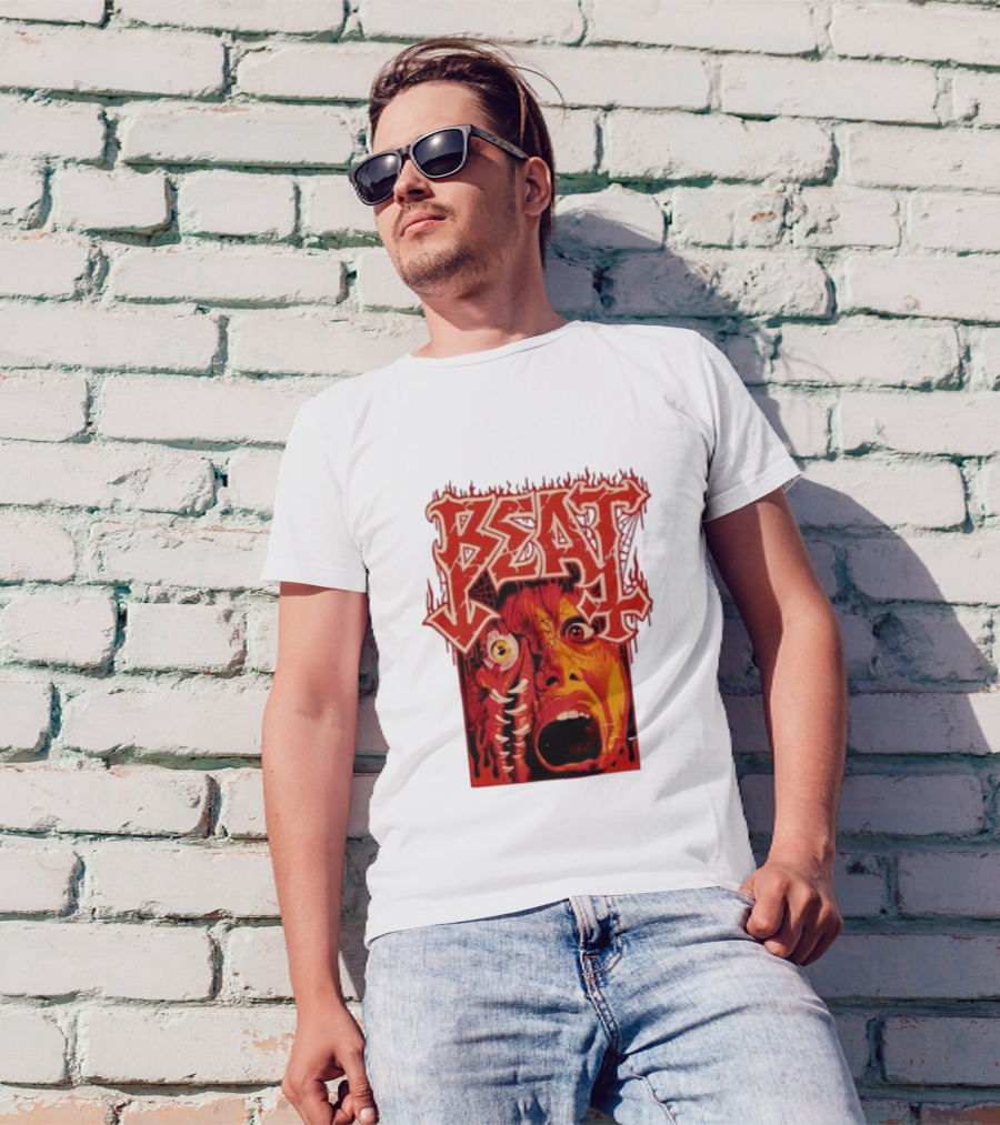 Reynlord Beat Mutation Horror Face T-Shirt