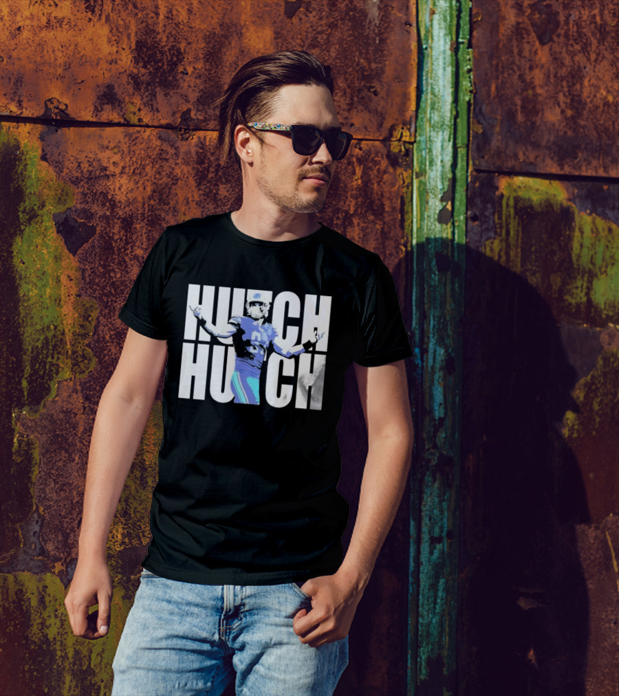 Hutch Hutch Aidan Hutchinson Detroit Lions Football Player T-Shirt