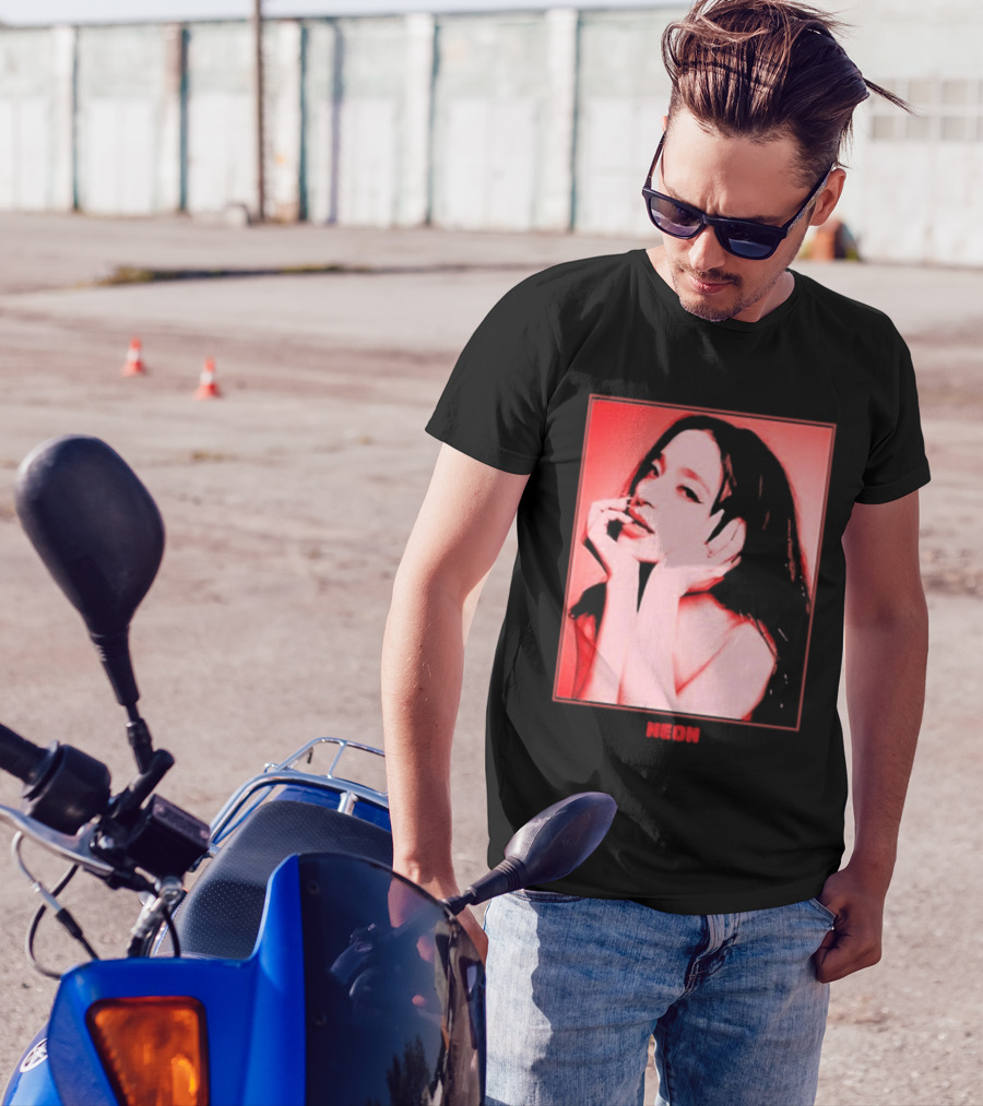 Anora Stay Jealous Babe Neon T-Shirt
