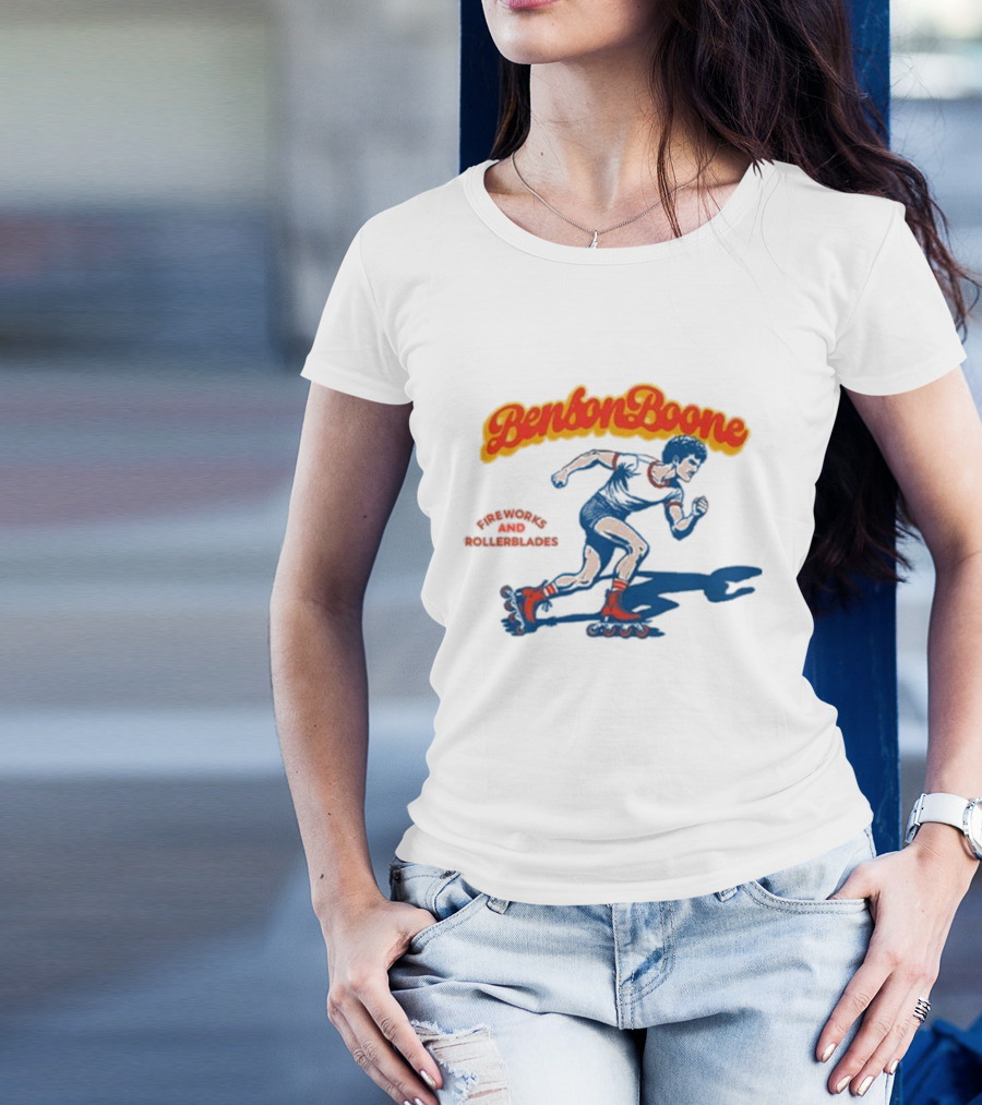 Benson Boone Fireworks And Rollerblades Benny T-Shirt