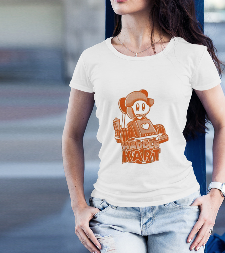DevDogg Waddle Kart Dee Heart Racing Adventure T-Shirt