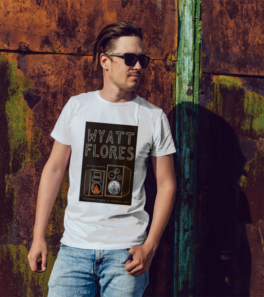 Wyatt Flores With Kaitlin Butts October 17 2024 The Eastern Atlanta GA Speaker T-Shirt