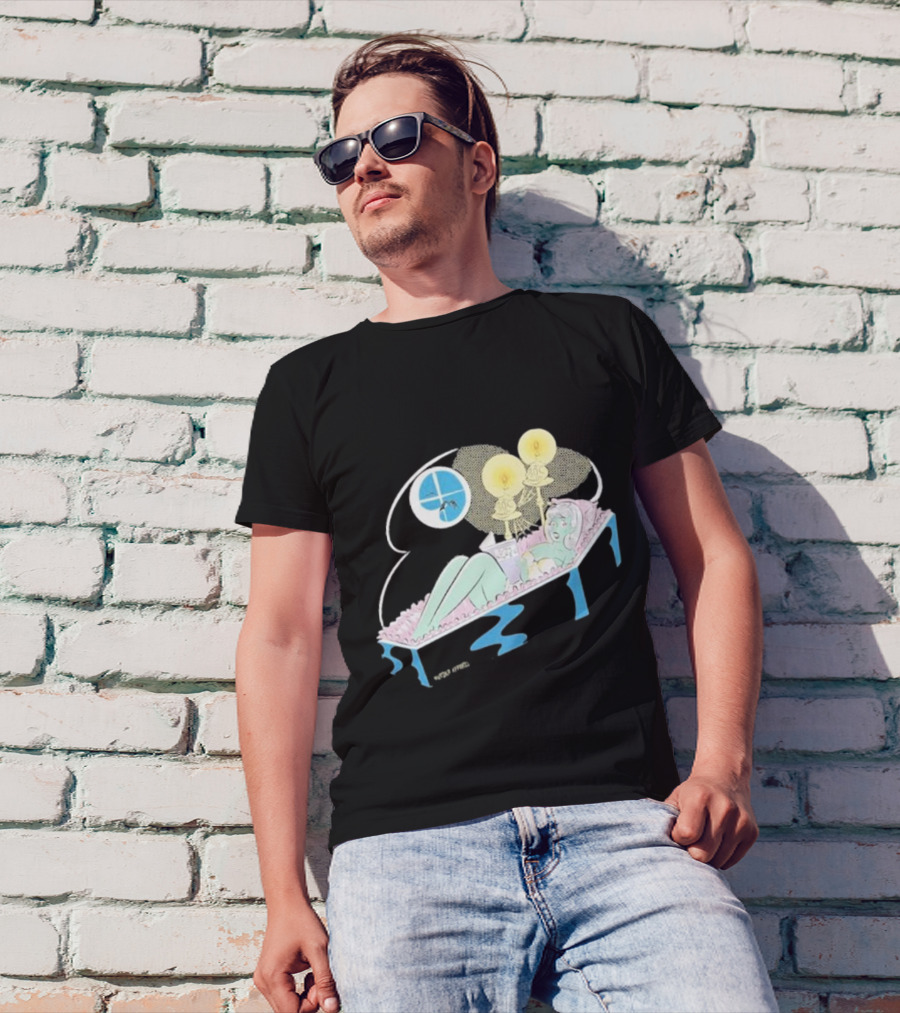 Real Monsters Lying In The Grave Creepy Artwork By Stacy Eyles T-Shirt