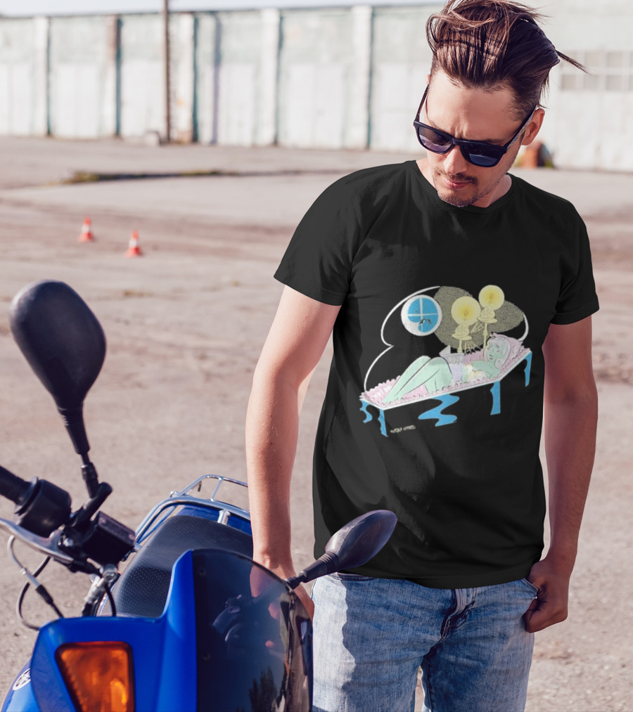 Real Monsters Lying In The Grave Creepy Artwork By Stacy Eyles T-Shirt