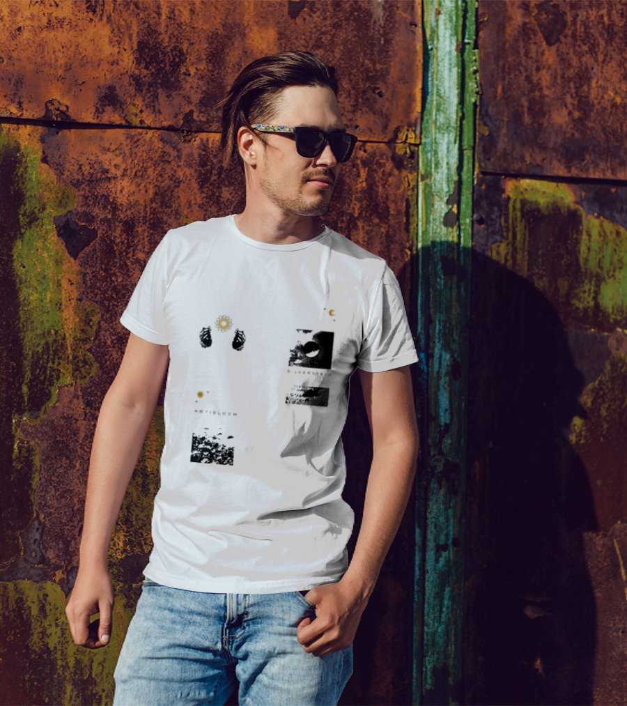 Silverstein Ghost Hands Moon Bloom T-Shirt