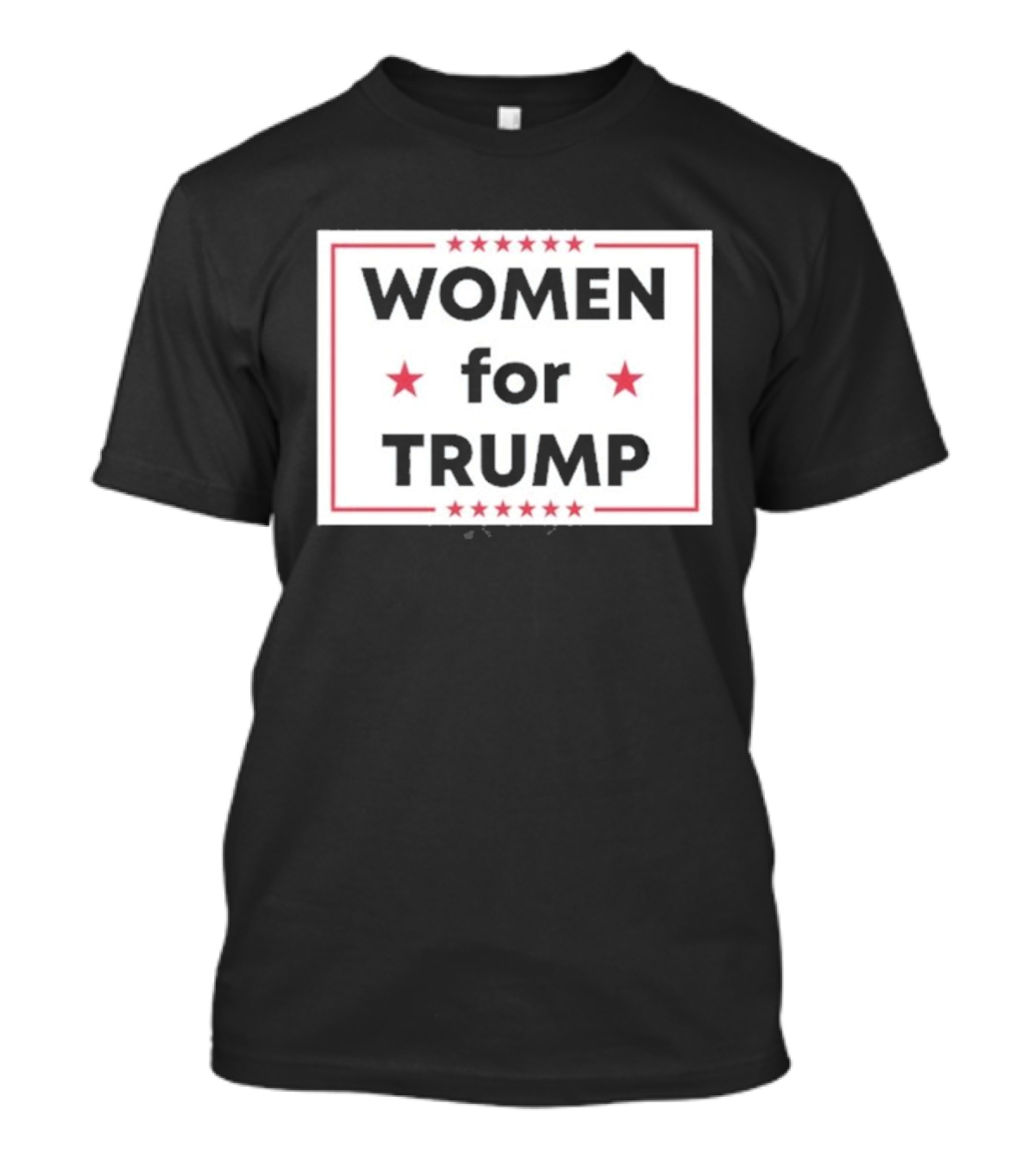 WOMEN FOR TRUMP Stars Sign T-Shirt