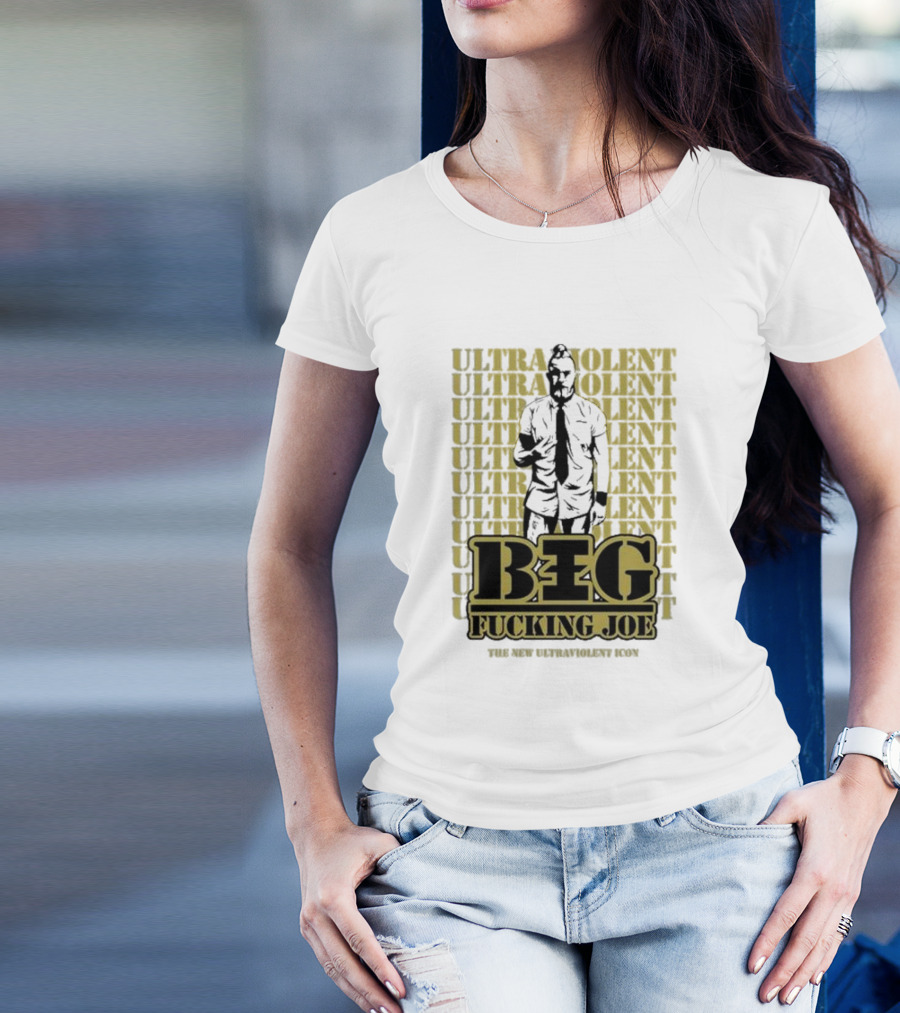 BIG FCKING JOE ULTRAVIOLENT ICON NEW ULTRAVIOLENT T-Shirt